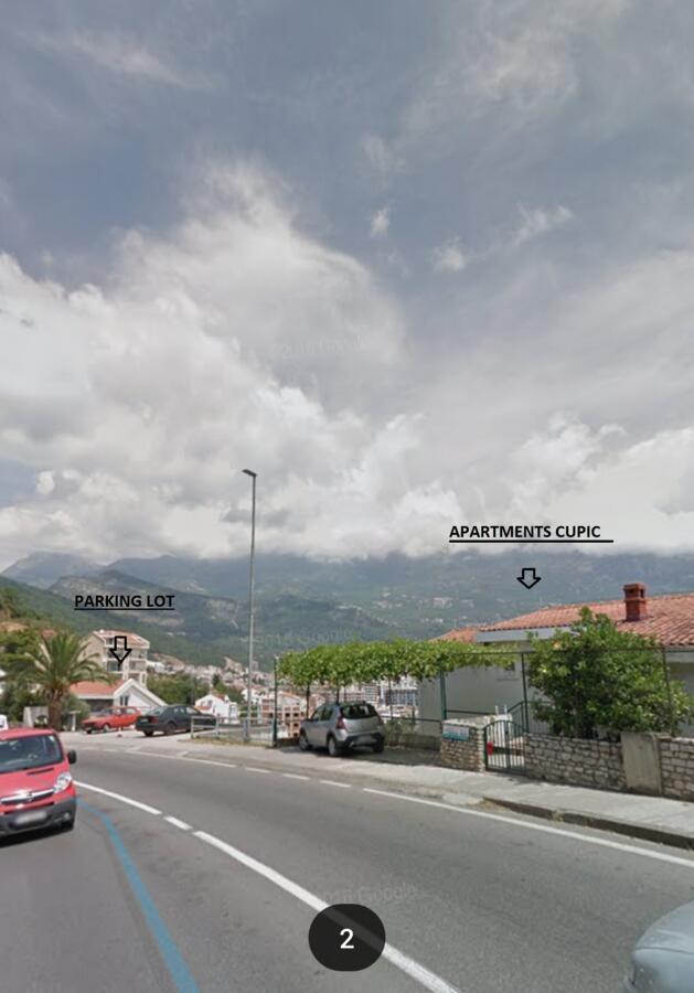 Apartmani Cupic Budva Ngoại thất bức ảnh